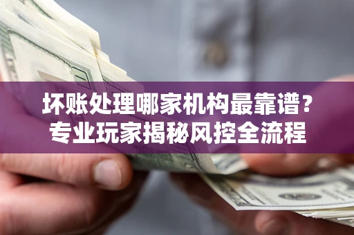 济南坏账处理哪家机构最靠谱？专业玩家揭秘风控全流程