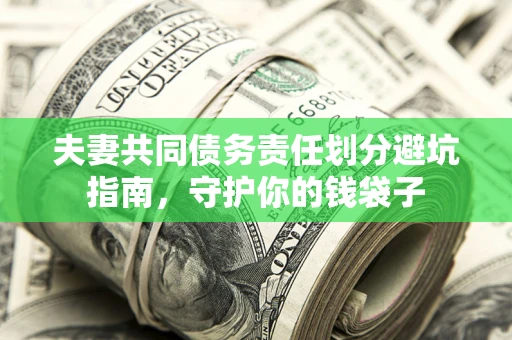 济南夫妻共同债务责任划分避坑指南，守护你的钱袋子