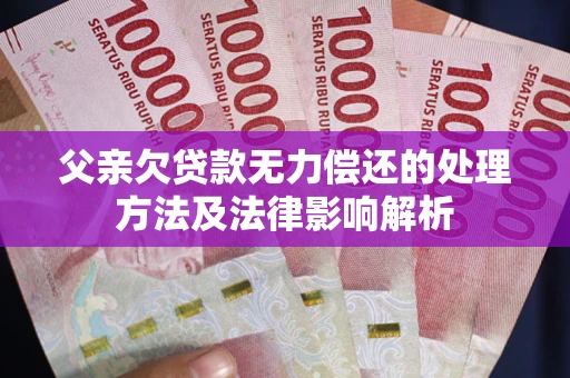 济南父亲欠贷款无力偿还的处理方法及法律影响解析